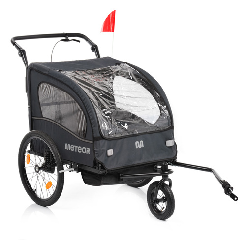 Bike trailer Meteor BX-50 grey