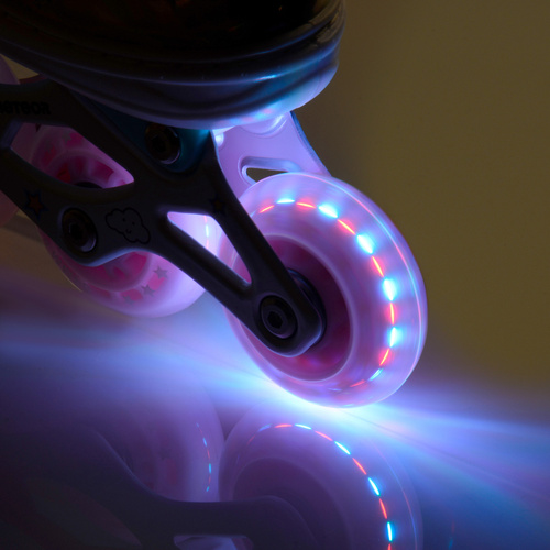 Inline skates Meteor 4in1 Rainbow M 34-37