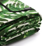 Picnic Blanket Meteor 2XL 200x200 cm leafs