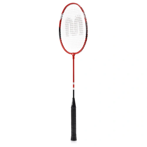 Badminton Set Meteor 2 rackets, 6 ailerons red