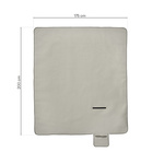 Koc piknikowy Meteor XL 175x200 cm szaro-beżowy