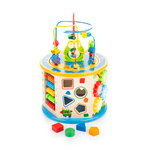 Wooden educational cube