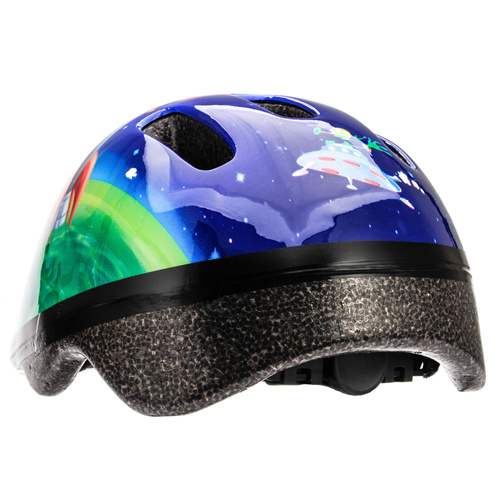 Kask rowerowy dla dzieci Meteor MV6-2 XS 44-48 cm Cosmic Rocket