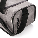 Fitness bag Meteor Nepr 20 l melange grey/black