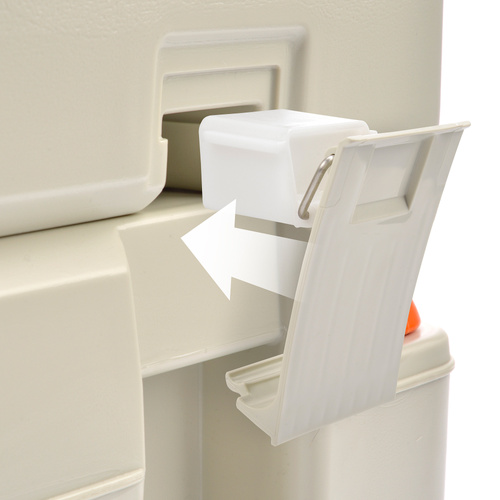 Toaleta przenośna Meteor 20l kremowy