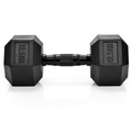 Hantel heksagonalny gumowany Meteor 12.5kg