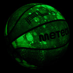 Piłka do koszykówki Meteor Fluo niebieski/biały 7