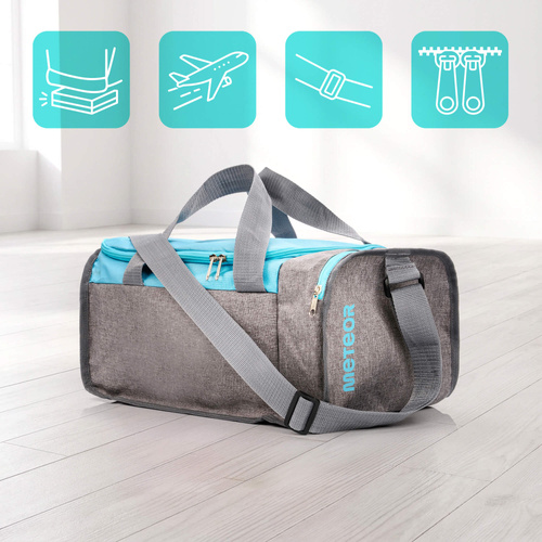 Fitness bag Meteor Nepr 20 l blue/melange grey