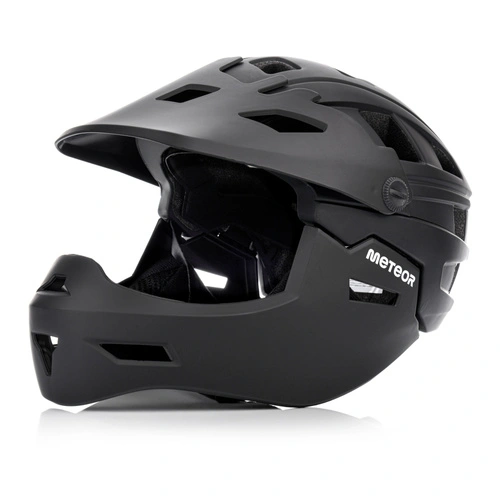 Full-face bicycle helmet Meteor Hydra S 51-55 cm black
