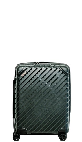 Swissbags Diamond cut cabin case 55 cm metallic black