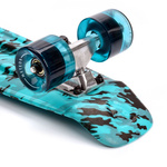 Plastic skateboard Meteor Multiboard blue/black
