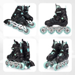 Inline skates Meteor Urbo M 34-37 black/mint