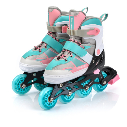 Inline skates Meteor   S 30-33 pink / light blue