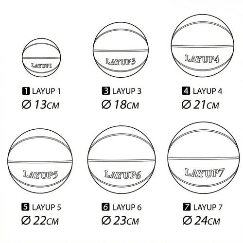 Basketball Meteor Layup 1 orange