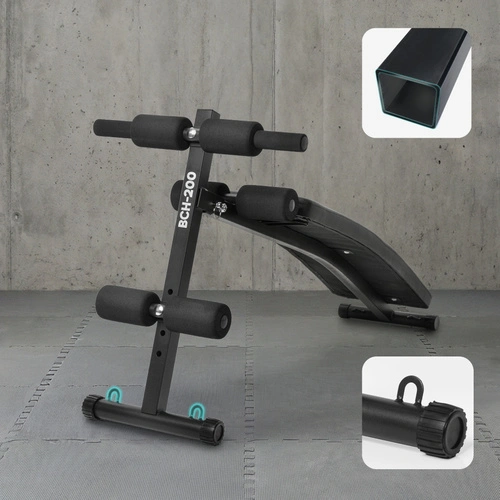 Exercise bench Meteor, incline, for sit-ups, up to 150 kg