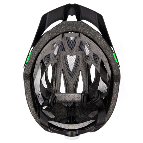 Meteor cycling helmet Gruver M 55-58 cm black/green