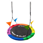 Huśtawka bocianie gniazdo Meteor 100 cm multikolor