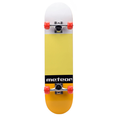 Skateboard Meteor Salty Orange/Yellow