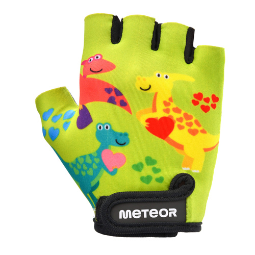 Meteor Kids M Dino cycling gloves