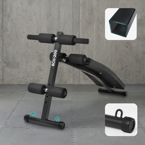 Exercise bench Meteor, incline, for sit-ups, up to 150 kg