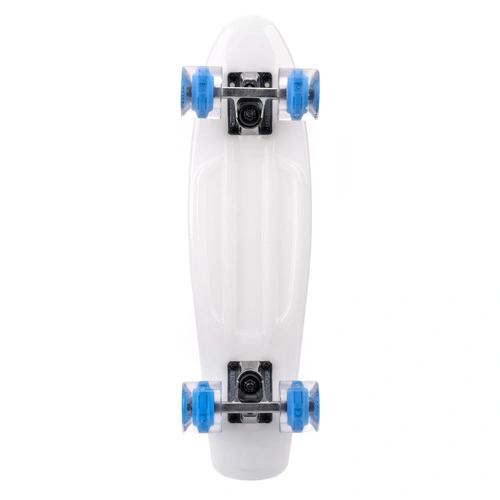 Plastic skateboard Meteor With Led Wheels Transparent