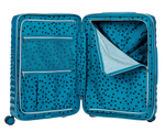 Średnia walizka SwissBags Cruise 65 cm turkusowy