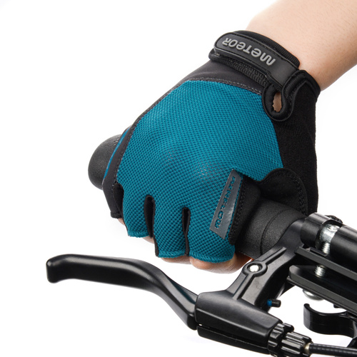 Bike gloves Meteor MX51 L black/blue