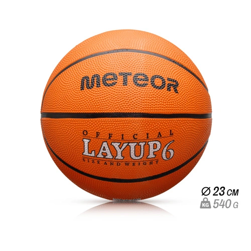 Basketball Meteor Layup 6 orange