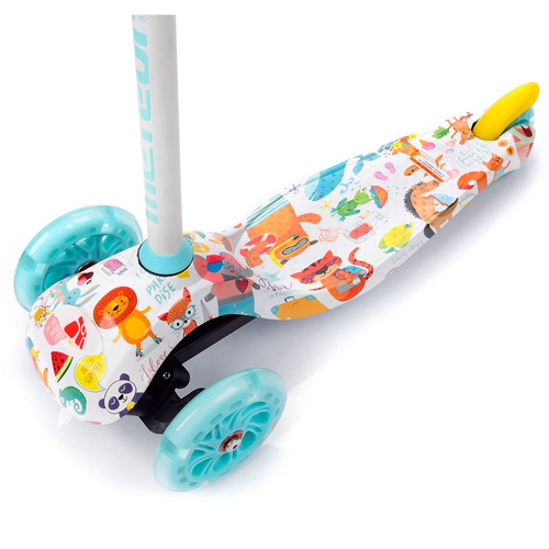 Three-wheel scooter meteor shift printed