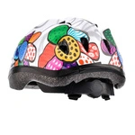 Kask rowerowy dla dzieci Meteor KS07 S 48-52 cm Colourful flowers