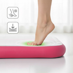 Inflatable air track Meteor 400 cm pink