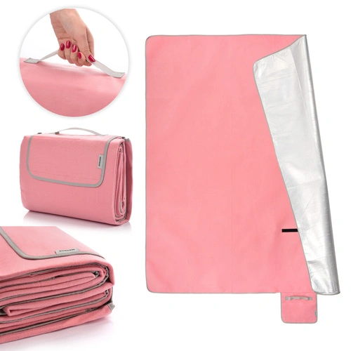 Picnic Blanket Meteor XL 175x200 cm pink