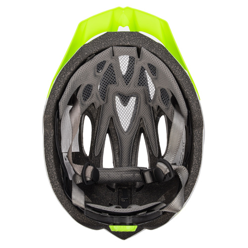 Kask rowerowy Meteor Gruver S 52-56 cm biały/zielony