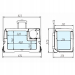 Portable refrigerator Meteor CX30 27.8 l