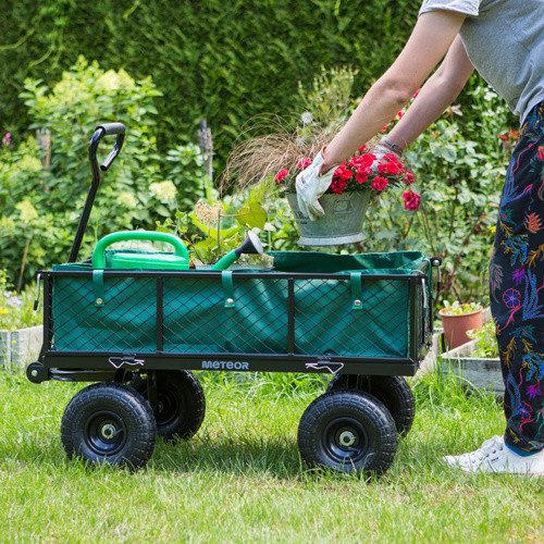 Meteor steel cart TW-100 green
