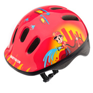 Kids cycling helmet Meteor MV6-2 XS 44-48 cm Fire