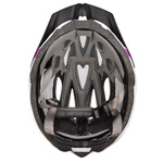 Kask rowerowy Meteor Gruver L 58-61 cm biały/szary/różowy