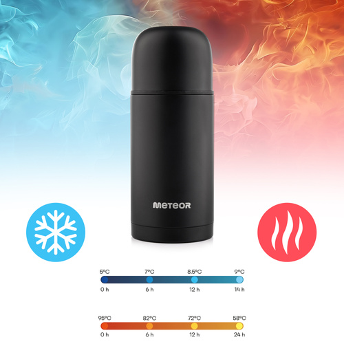 Termos Meteor 750 ml czarny