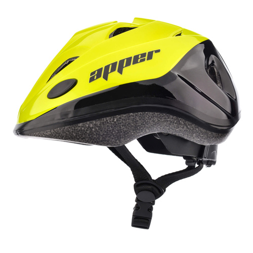 Kask rowerowy Meteor KS07 S 48-52 cm Apper żółty