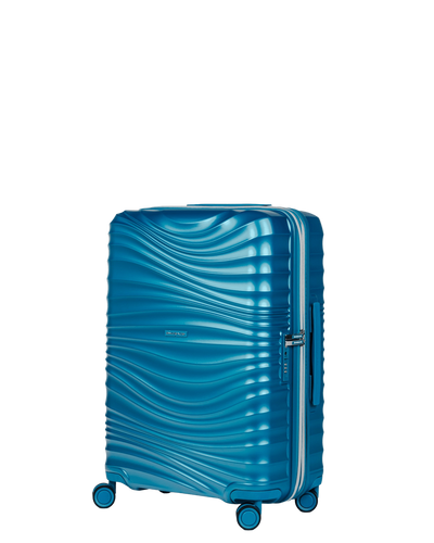Średnia walizka SwissBags Cruise 65 cm turkusowy
