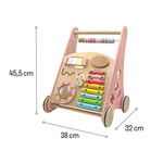 Wooden Manipulative Walker pink