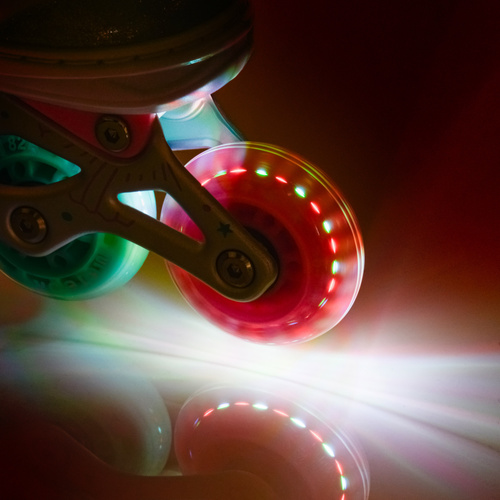 Rolki 4w1 Meteor Mermaid różowy XS 25-28