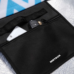 Picnic Blanket Meteor XL 180x200 cm Zigzag blue