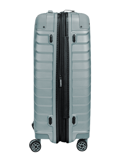 SwissBags Diamond cut medium case 67 cm metallic blue