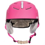 Ski helmet Meteor Lumi S 53-55 cm pink / white