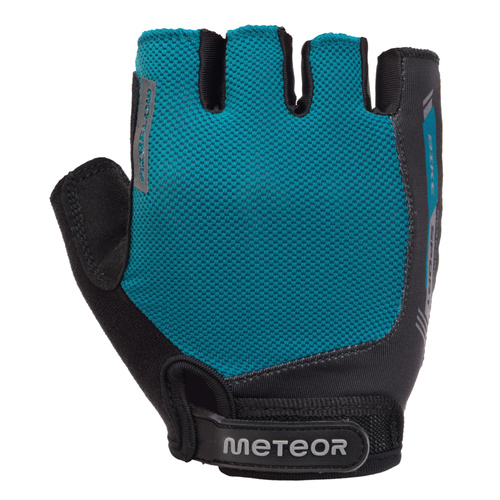 Rękawiczki rowerowe Meteor MX51 L czarny/niebieski