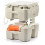 Toaleta przenośna Meteor 20l kremowy