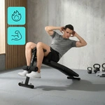 Exercise bench Meteor, incline, for sit-ups, up to 150 kg