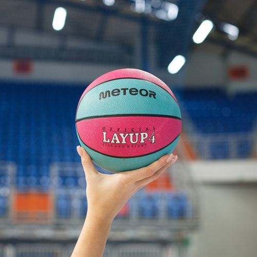Basketball Meteor Layup 4 pink/blue