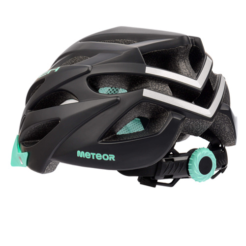 Kask rowerowy Meteor Marven M 55-58 cm czarny/miętowy